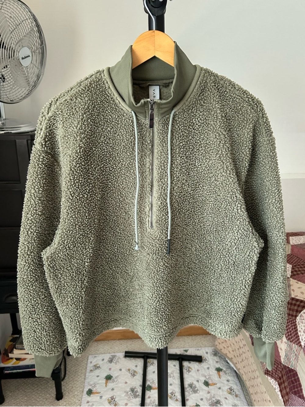 Varley Sherpa Fleece Half Zip Berea Sweater Jacket